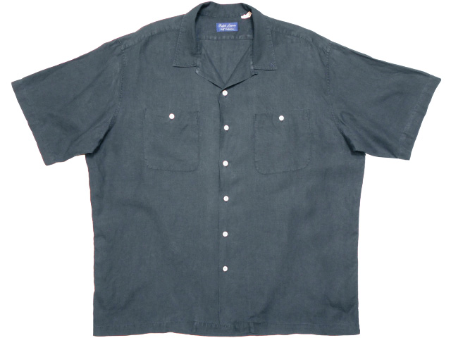 POLO RALPH LAURENリネン100%半袖シャツの画像