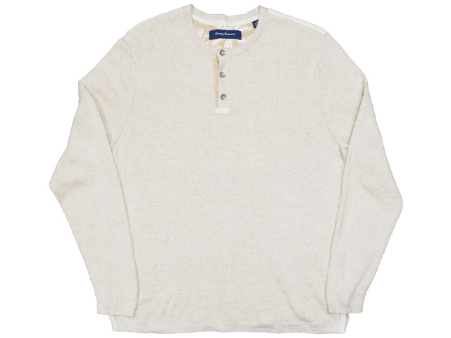 TOMMY BAHAMAの長袖ニットシャツ画像