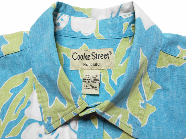 COOKE STREETのアロハシャツの画像
