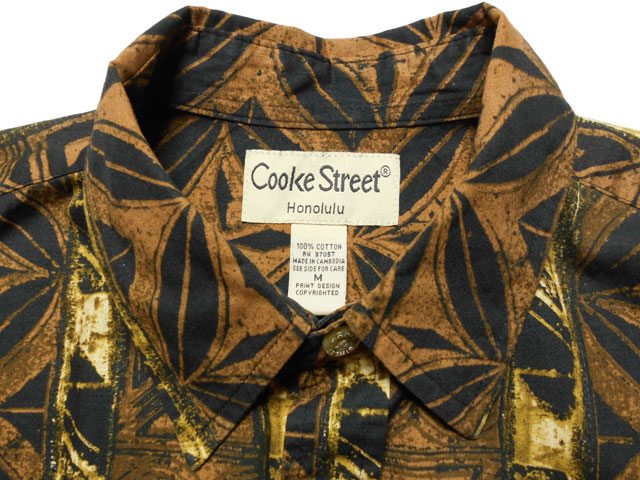 COOKE STREETのアロハシャツの画像