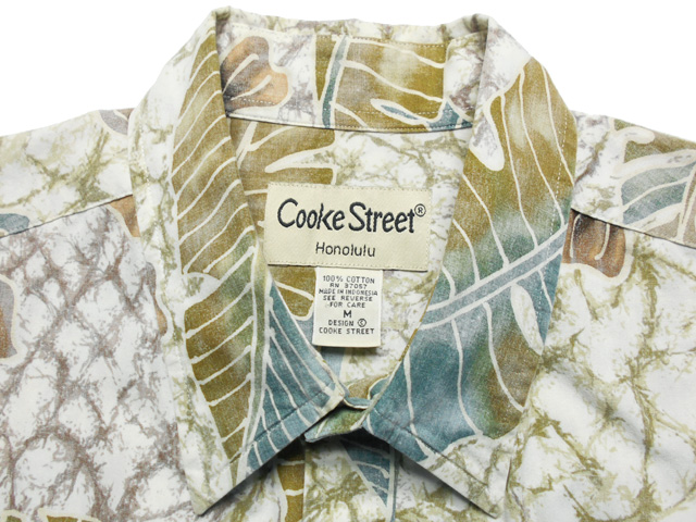 COOKE STREETのアロハシャツの画像