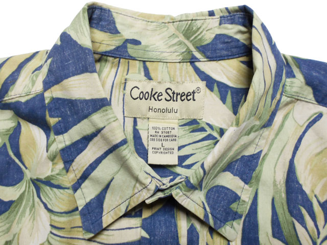 COOKE STREETのアロハシャツの画像