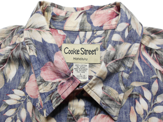 COOKE STREETのアロハシャツの画像