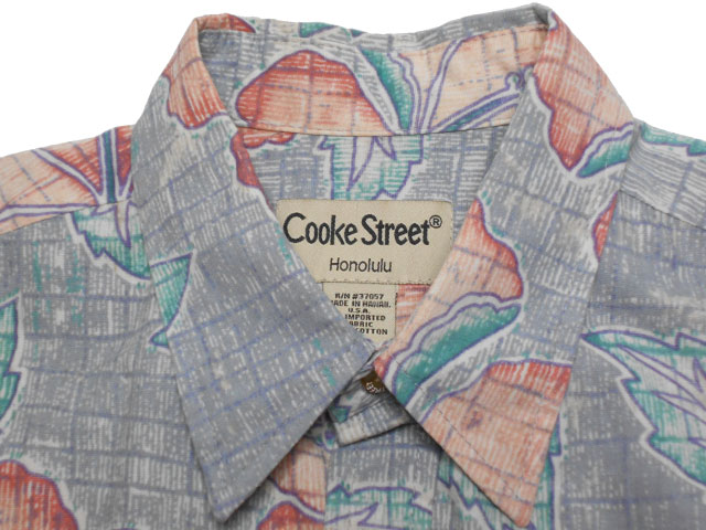 COOKE STREETのアロハシャツの画像